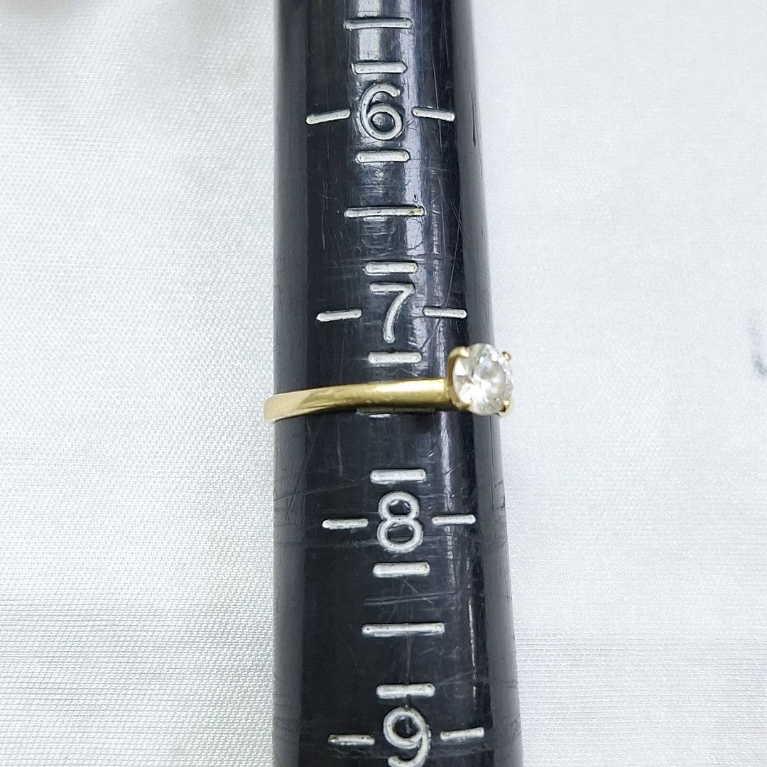 SOLITARIO ORO 14 K 1.5 GRMS (SEMINUEVO)