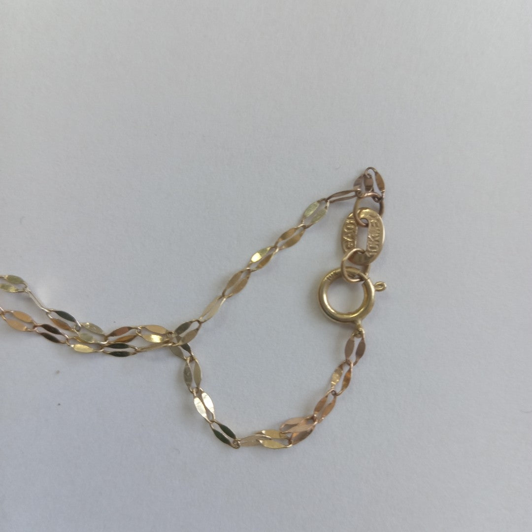 CADENA, DIJE ORO 10 K 1.5 GRMS (SEMINUEVO)