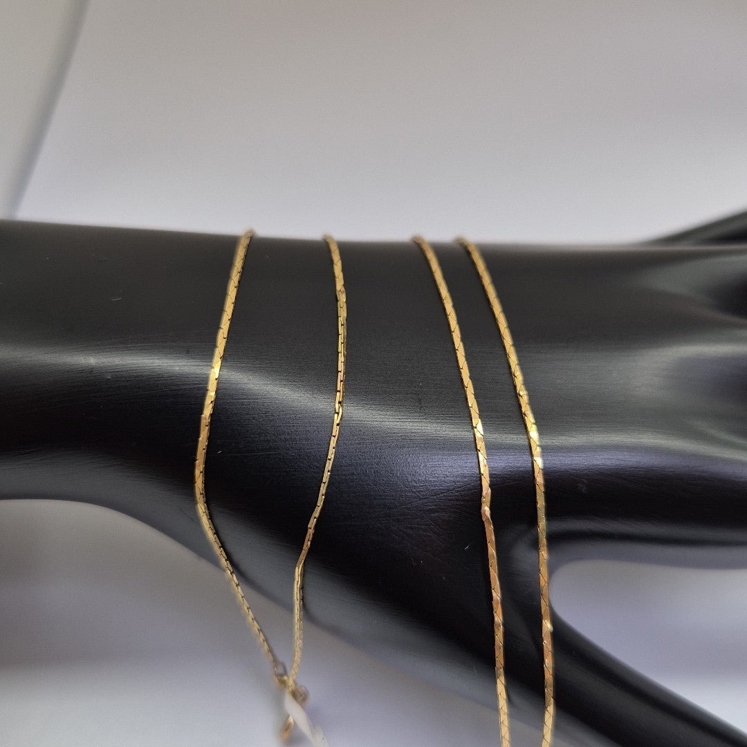 CADENA ORO 14 K 2,20 GRMS (SEMINUEVO)