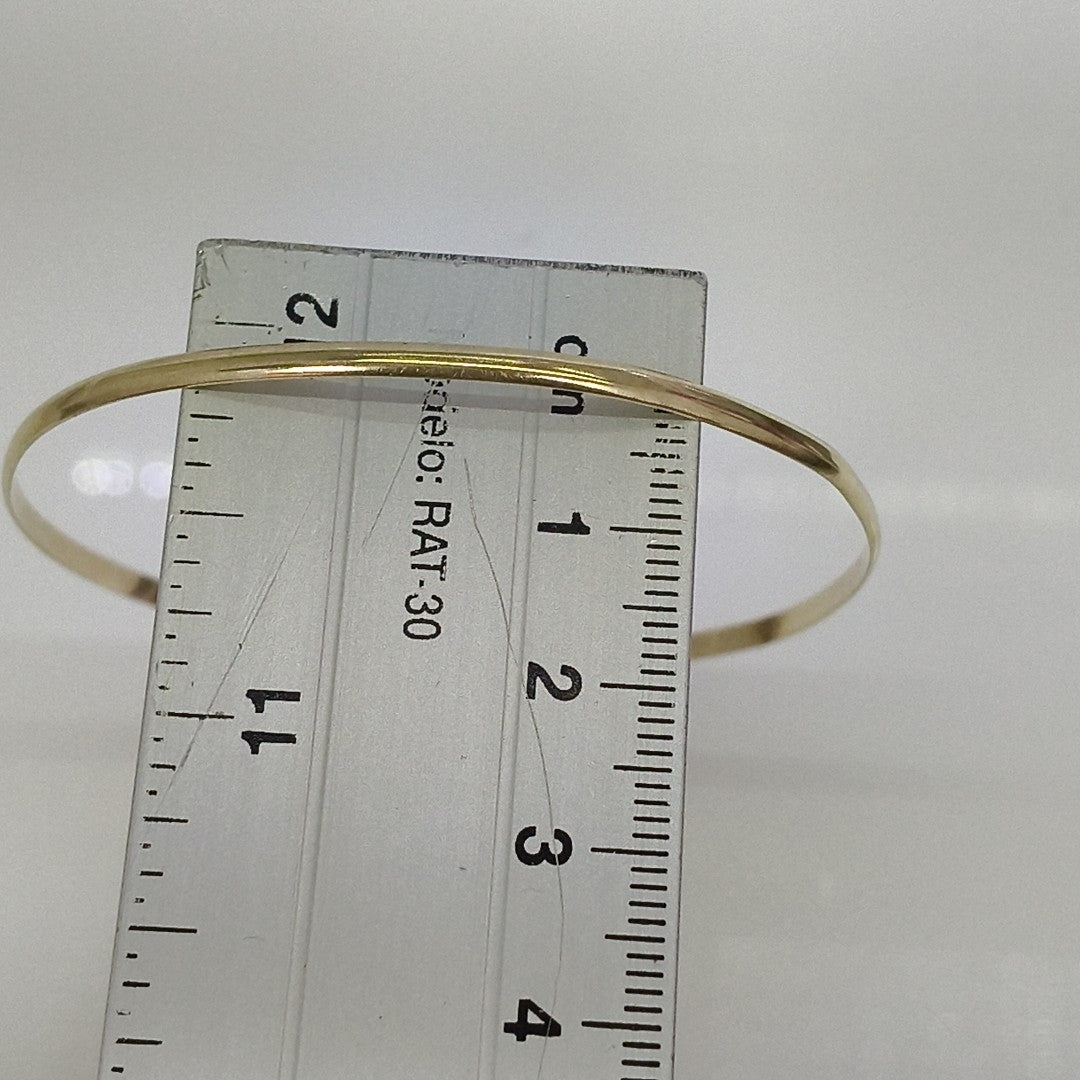 PULSERA RIGIDA ORO 10 K 3.1 GRMS (SEMINUEVO)