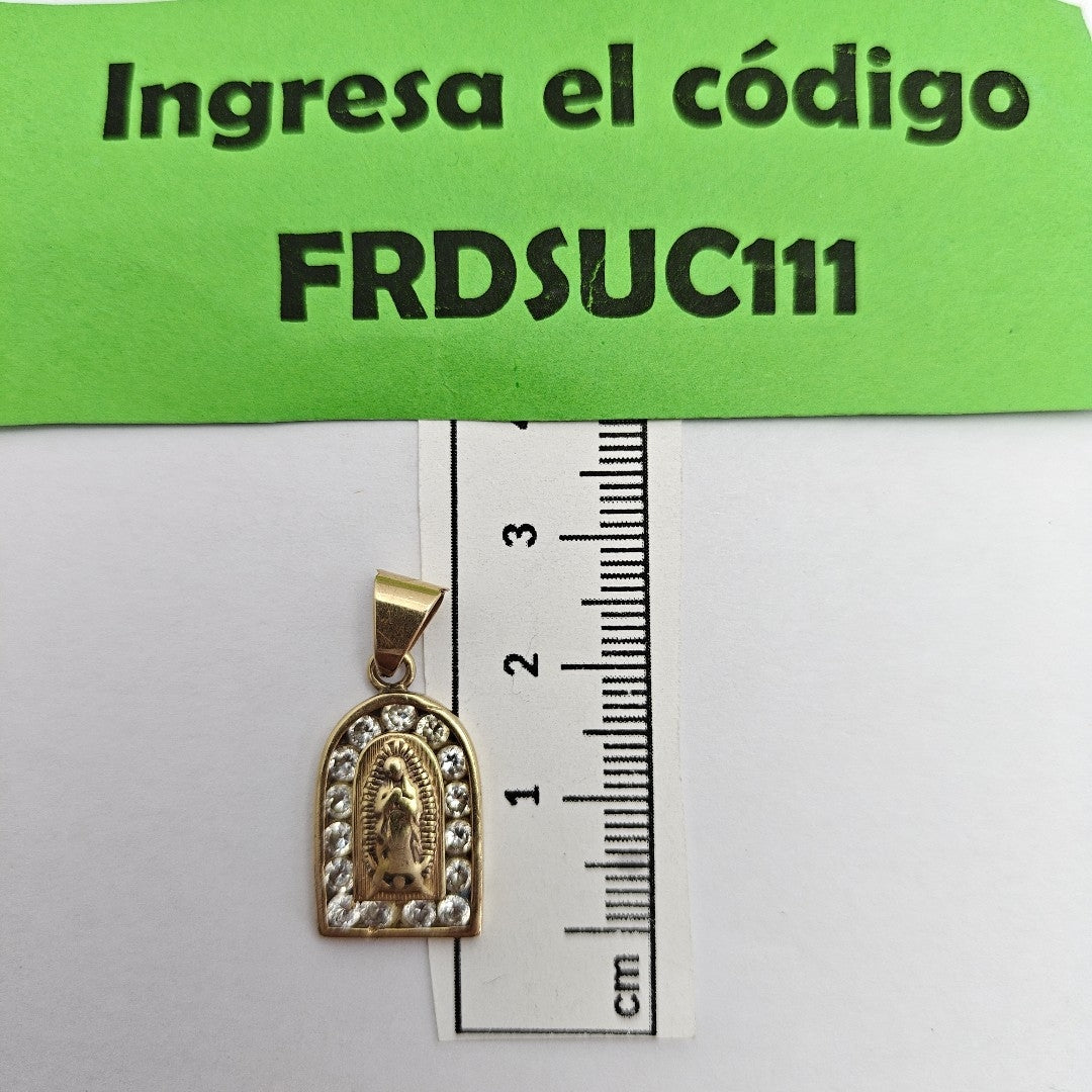 MEDALLA RELIGIOSA ORO 14 K 2,70 GRMS (SEMINUEVO)