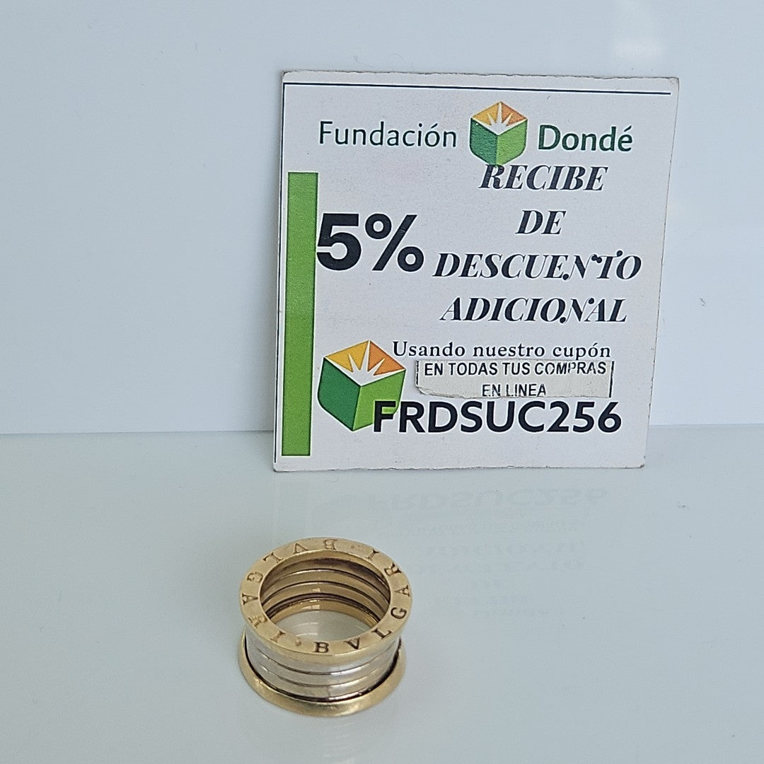 ARGOLLA ORO,ORO BLANCO 14 K 10,30 GRMS (SEMINUEVO)