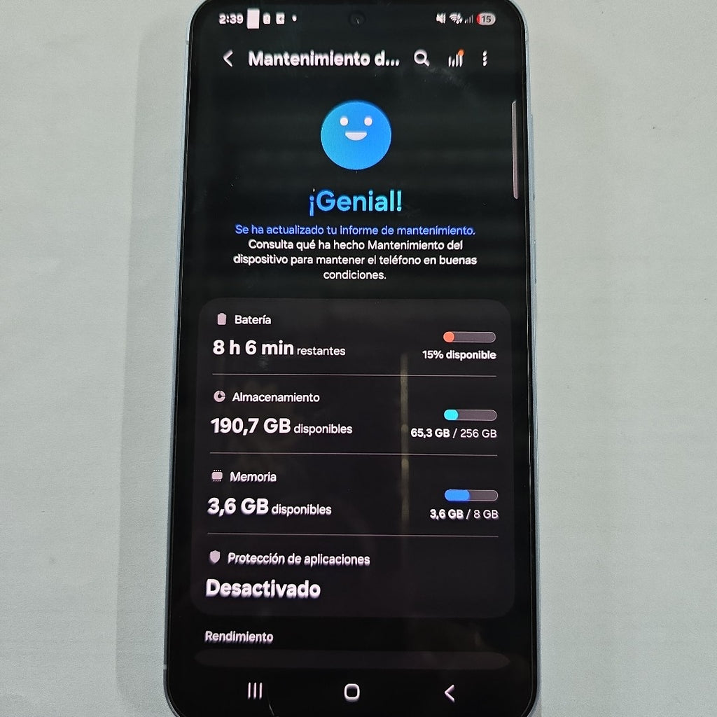 CELULAR SAMSUNG GALAXY A55 5G SM-A556E (2024) 256 GB 8 GB RAM (SEMINUEVO)