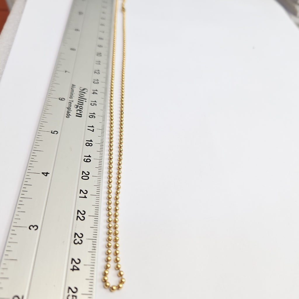 CADENA ORO 14 K 6.8 GRMS (SEMINUEVO)