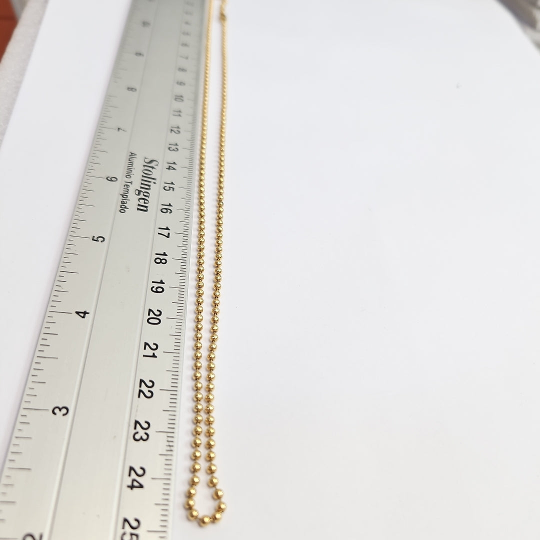 CADENA ORO 14 K 6.8 GRMS (SEMINUEVO)