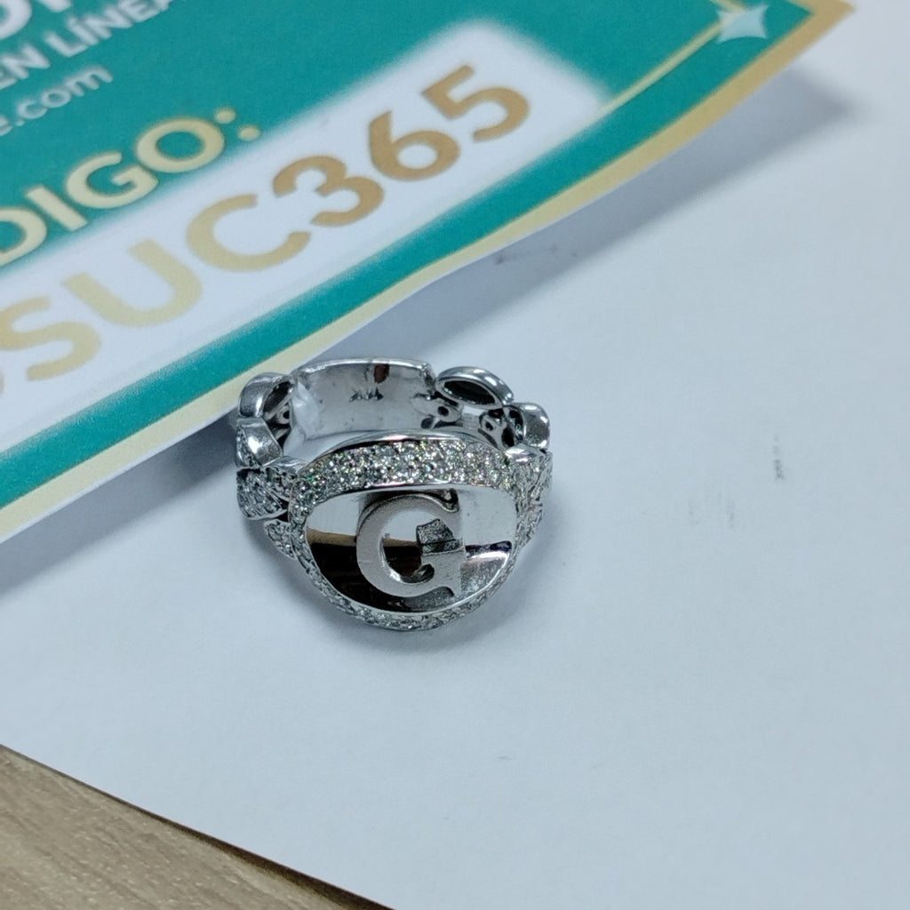 ANILLITO ORO,ORO BLANCO 14 K 7,50 GRMS (SEMINUEVO)