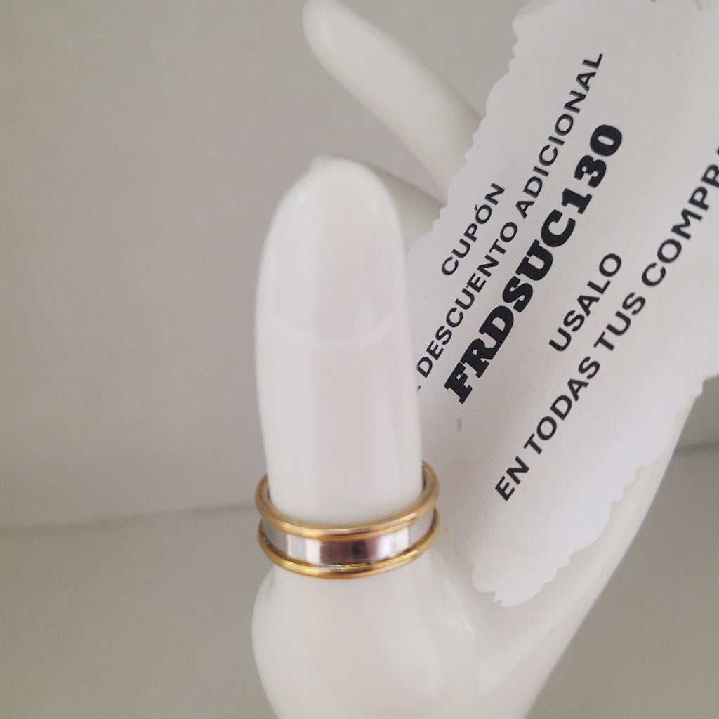 ARGOLLA ORO, ORO BLANCO 14 K 5.7 GRMS (SEMINUEVO)