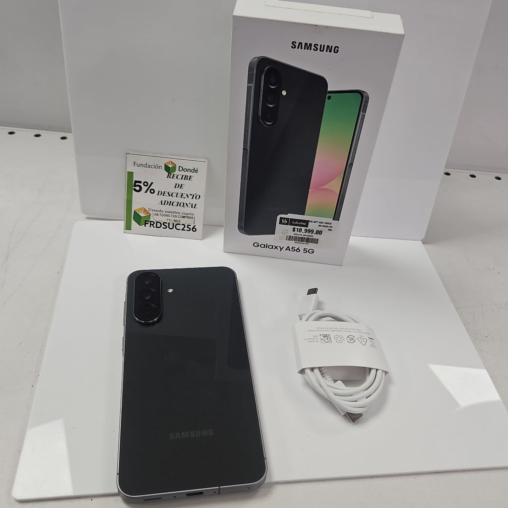 CELULAR SAMSUNG GALAXY A56 SM-A566E (2025) 256 GB 8 GB RAM (SEMINUEVO)