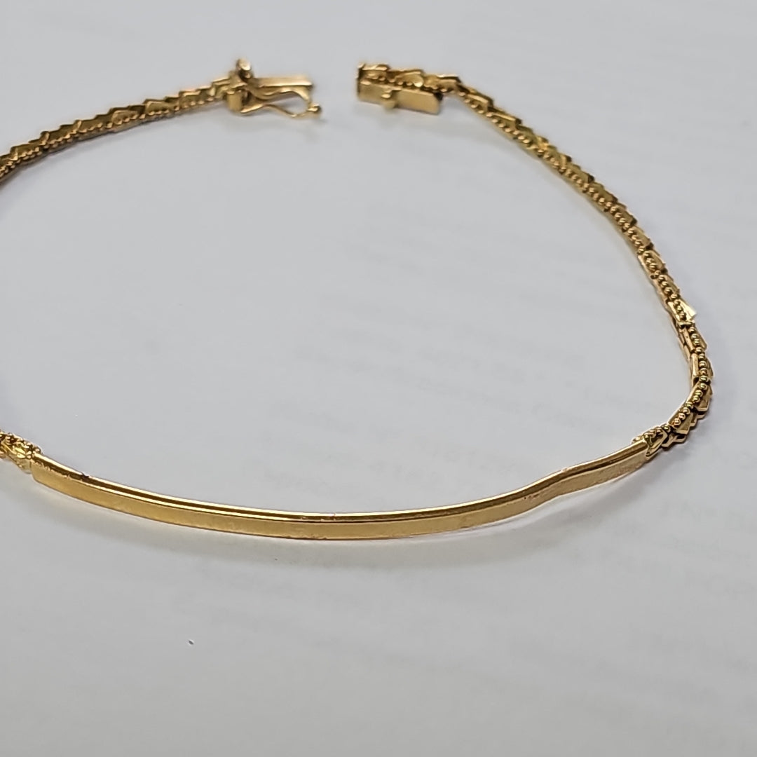 ESCLAVA ORO 18 K 6.8 GRMS (SEMINUEVO)