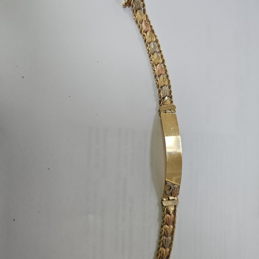 ESCLAVA ORO 14 K 13.5 GRMS (SEMINUEVO)