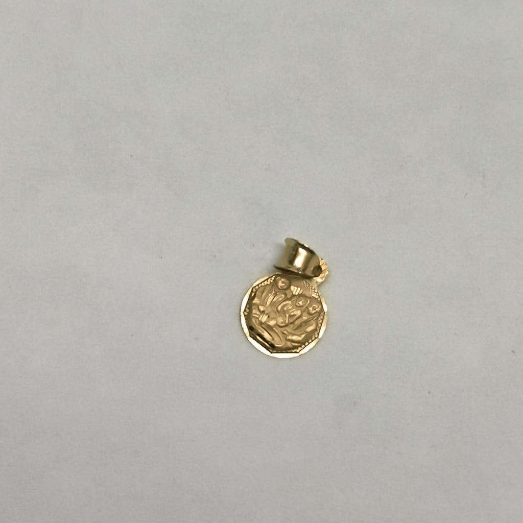 MEDALLA RELIGIOSA ORO 10 K 0,80 GRMS (SEMINUEVO)