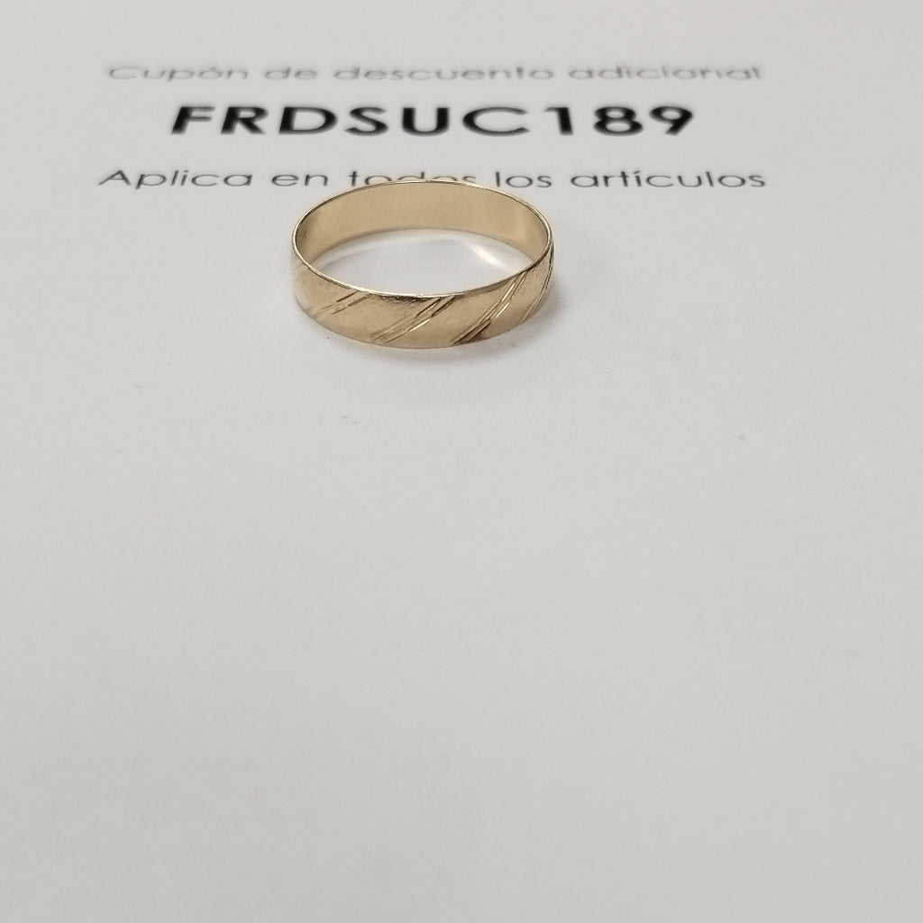 ARGOLLA ORO 14 K 1.5 GRMS (SEMINUEVO)