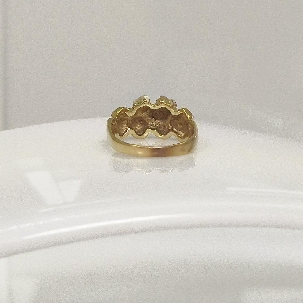 ANILLO ORO 14 K 4.8 GRMS (SEMINUEVO)