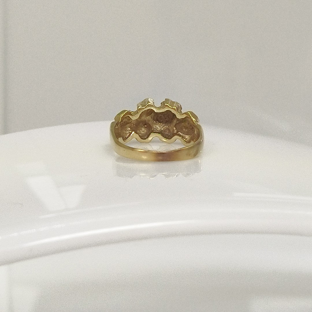 ANILLO ORO 14 K 4.8 GRMS (SEMINUEVO)