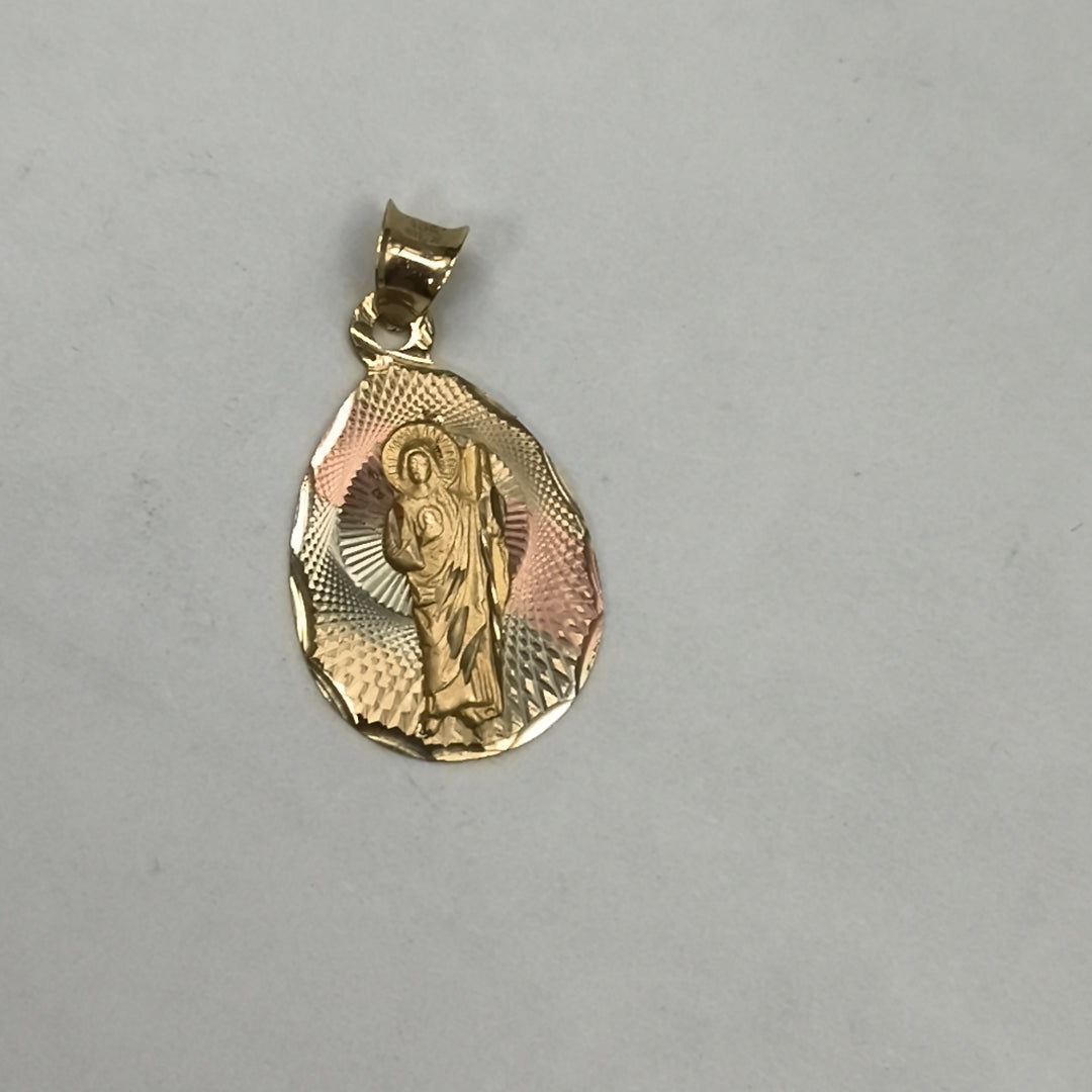 MEDALLA RELIGIOSA ORO 10 K 1,20 GRMS (SEMINUEVO)