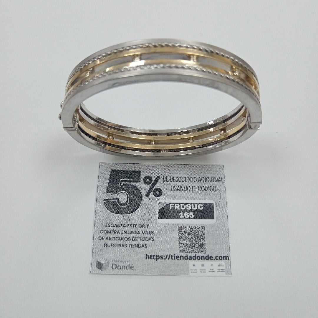 PULSERA RIGIDA ORO 14 K 32.3 GRMS (SEMINUEVO)