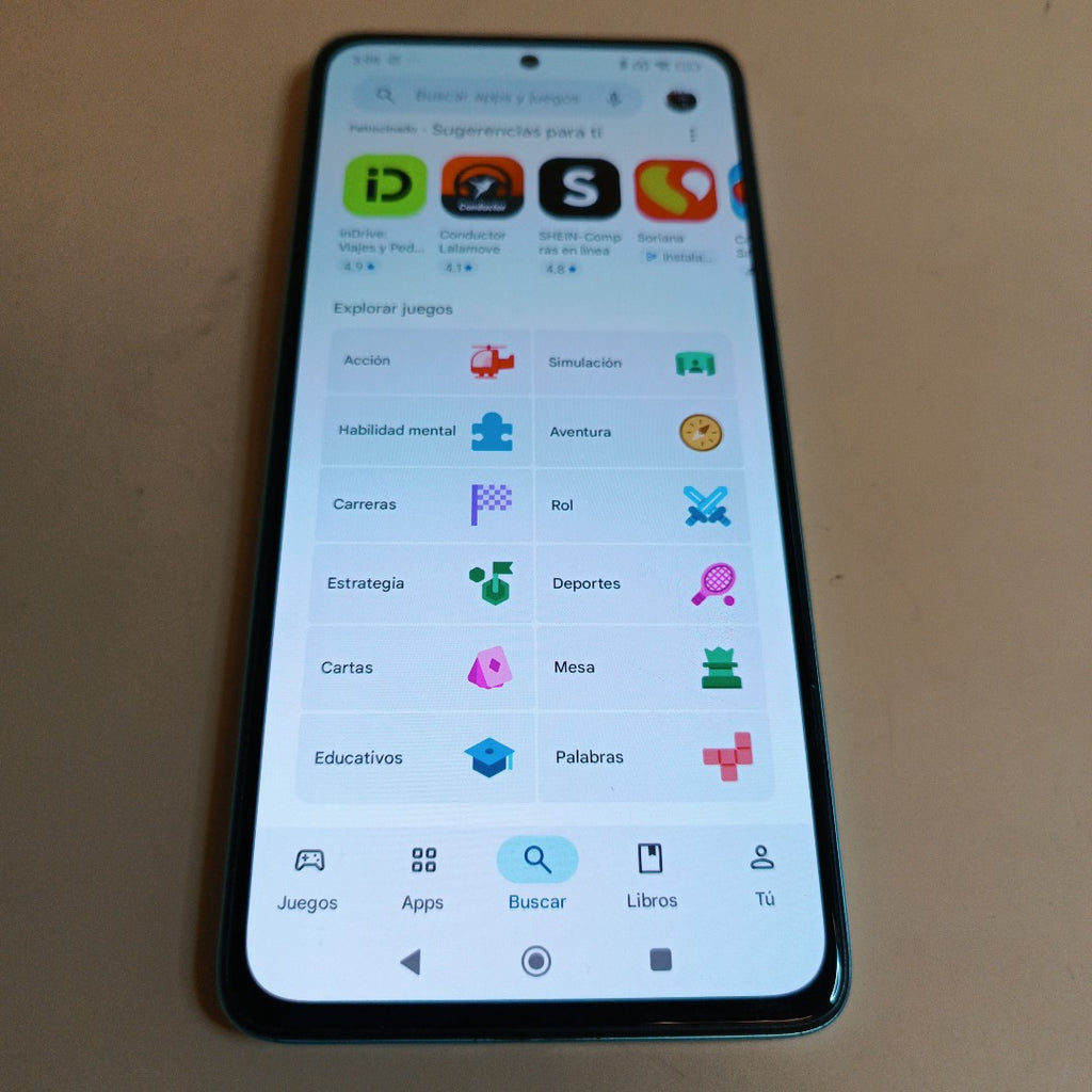 CELULAR XIAOMI REDMI NOTE 14 24117RN76L (2025) 256 GB 8 GB RAM (SEMINUEVO)
