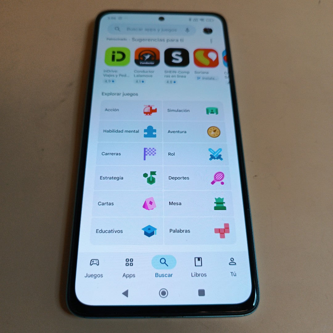 CELULAR XIAOMI REDMI NOTE 14 24117RN76L (2025) 256 GB 8 GB RAM (SEMINUEVO)