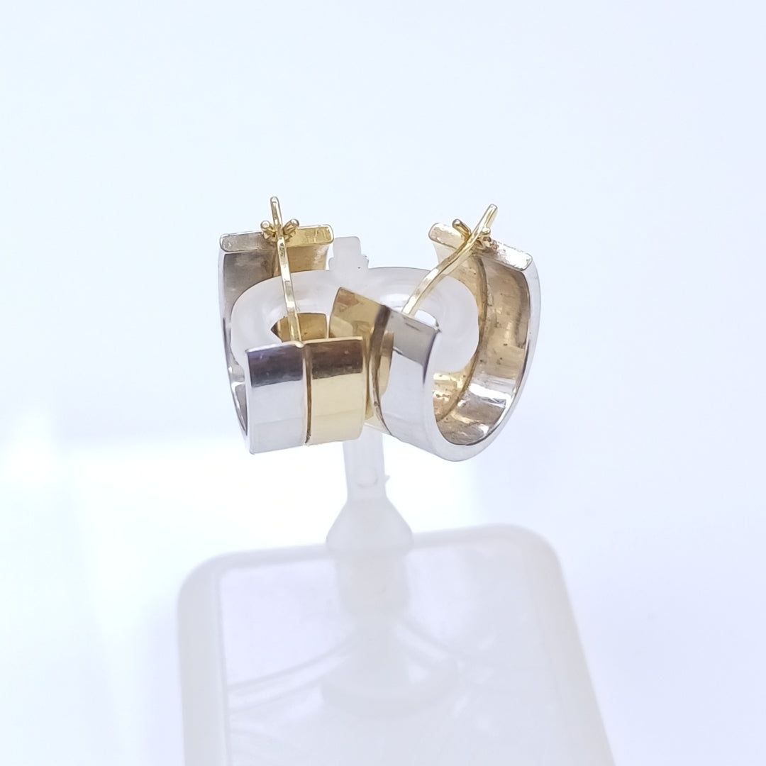 ARRACADAS PAR ORO 14 K 3,20 GRMS (SEMINUEVO)