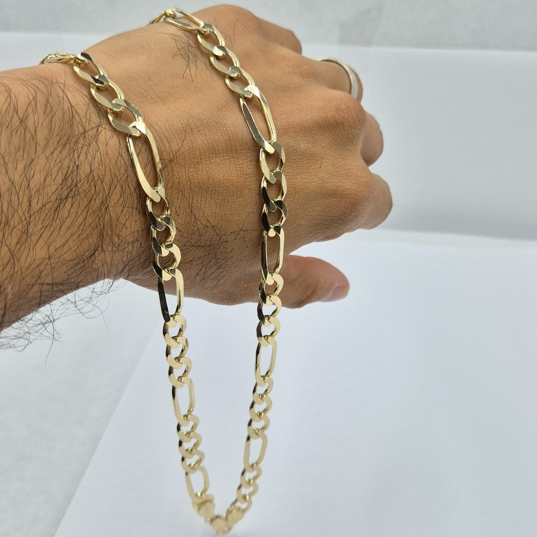 CADENA TEJIDO 3X1 ORO 14K 60 44.2 GR (NUEVO)