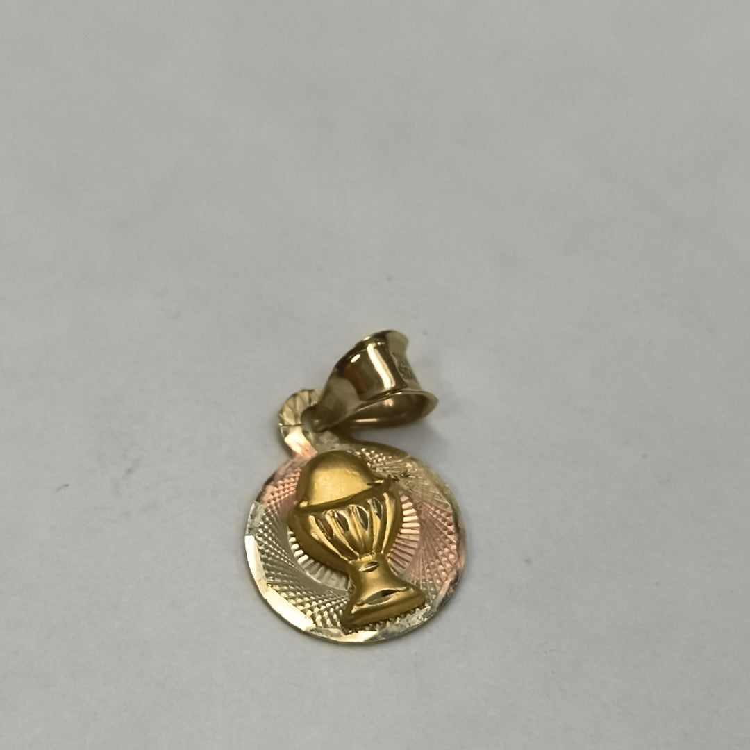 MEDALLA RELIGIOSA ORO 14 K 0,70 GRMS (SEMINUEVO)