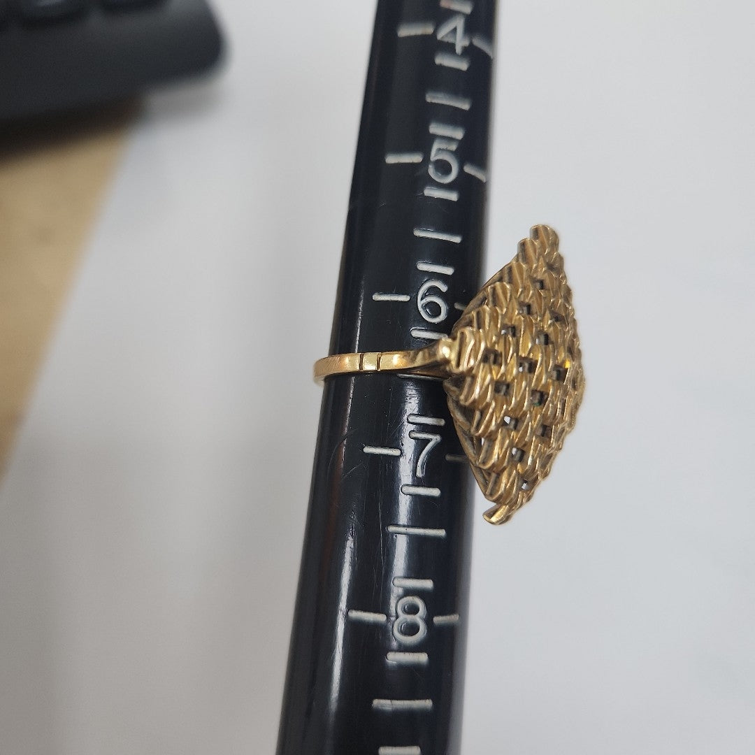 ANILLO ORO 18 K 9,00 GRMS (SEMINUEVO)
