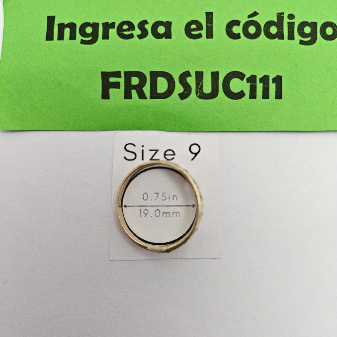 ARGOLLA DE LA SUERTE ORO 14 K 3,20 GRMS (SEMINUEVO)
