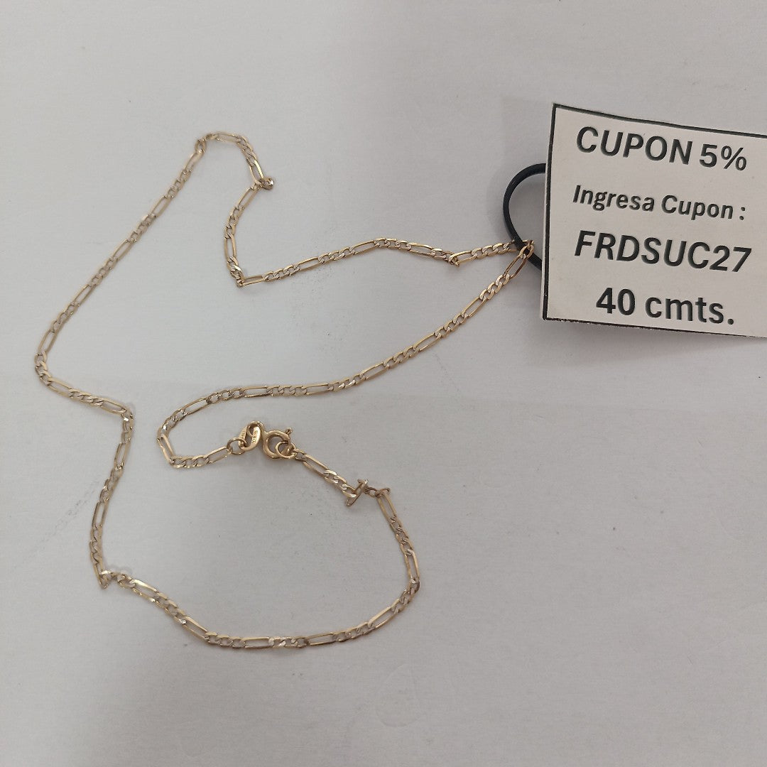 CADENA ORO 14 K 2.1 GRMS (SEMINUEVO)