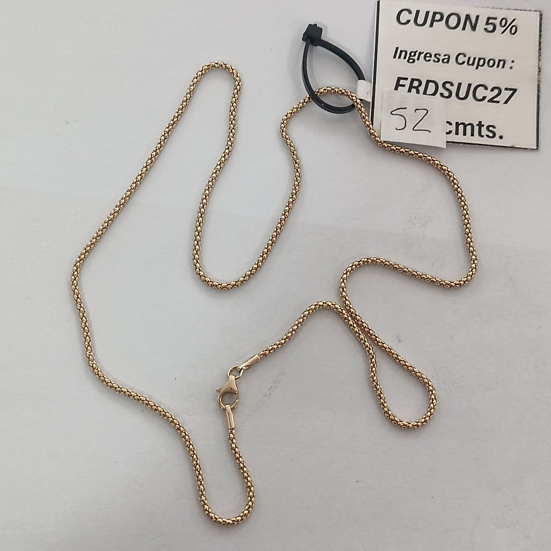 CADENA ORO 14 K 5,80 GRMS (SEMINUEVO)