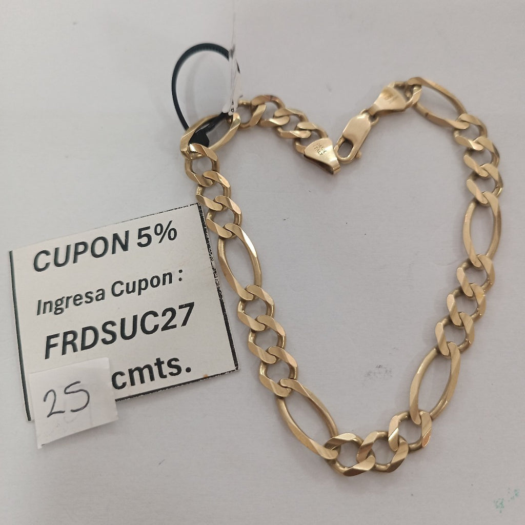 PULSERA ORO 14 K 16.4 GRMS (SEMINUEVO)