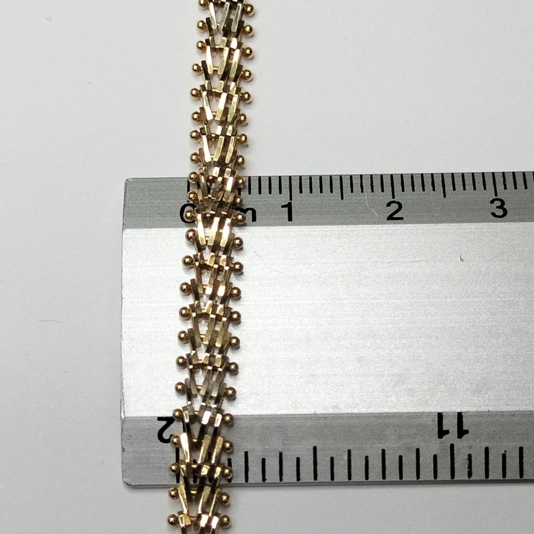 PULSERA ORO 14 K 10.7 GRMS (SEMINUEVO)