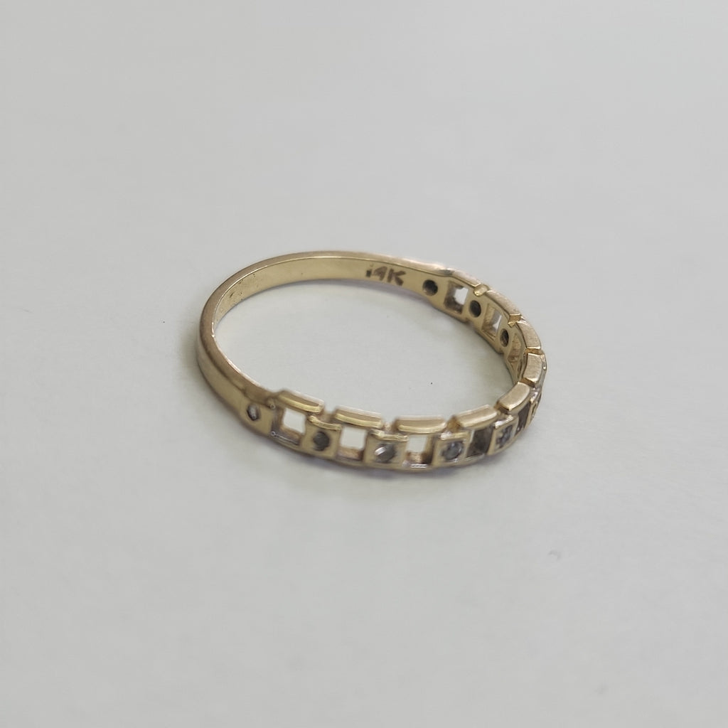 ANILLITO ORO 14 K 1.4 GRMS (SEMINUEVO)