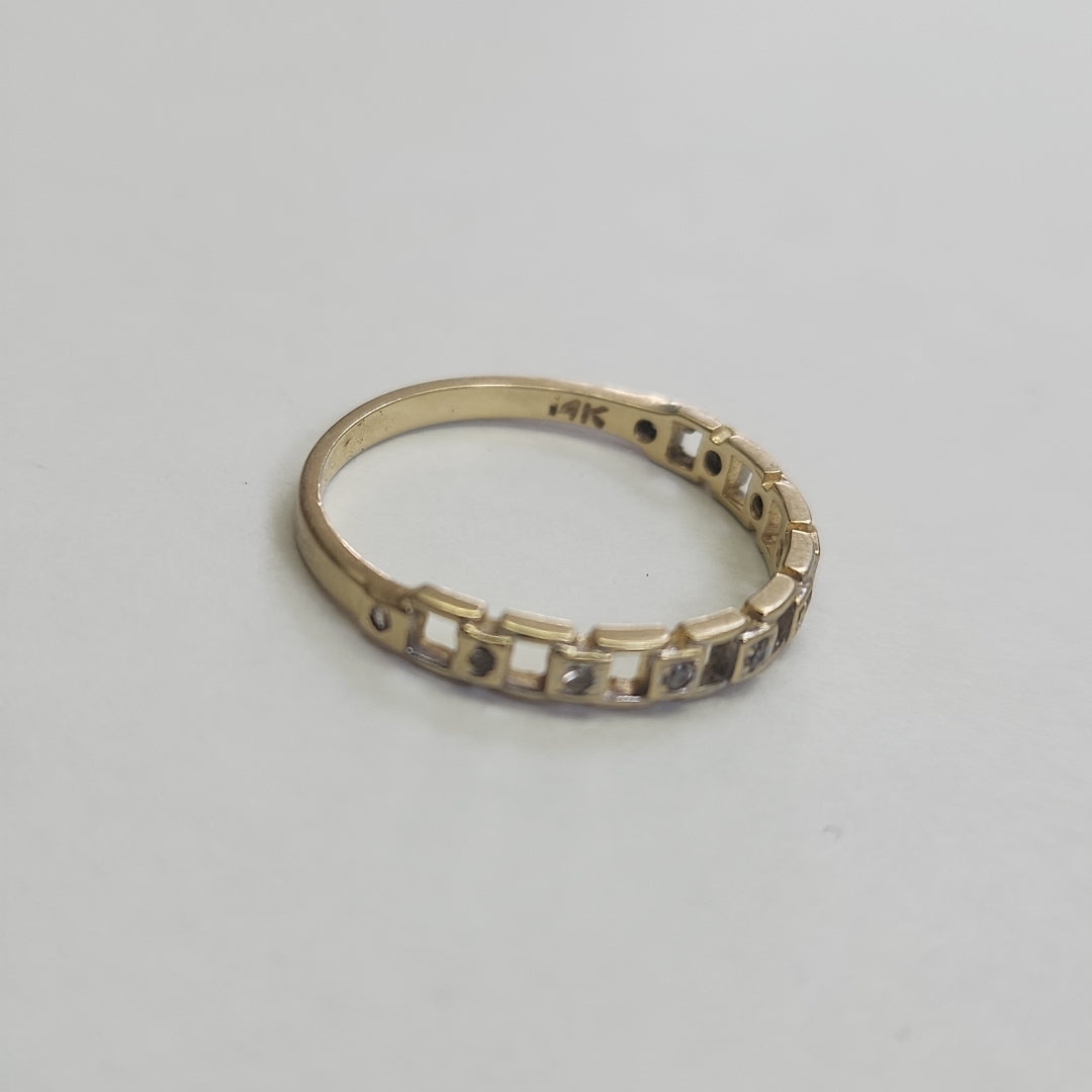 ANILLITO ORO 14 K 1.4 GRMS (SEMINUEVO)
