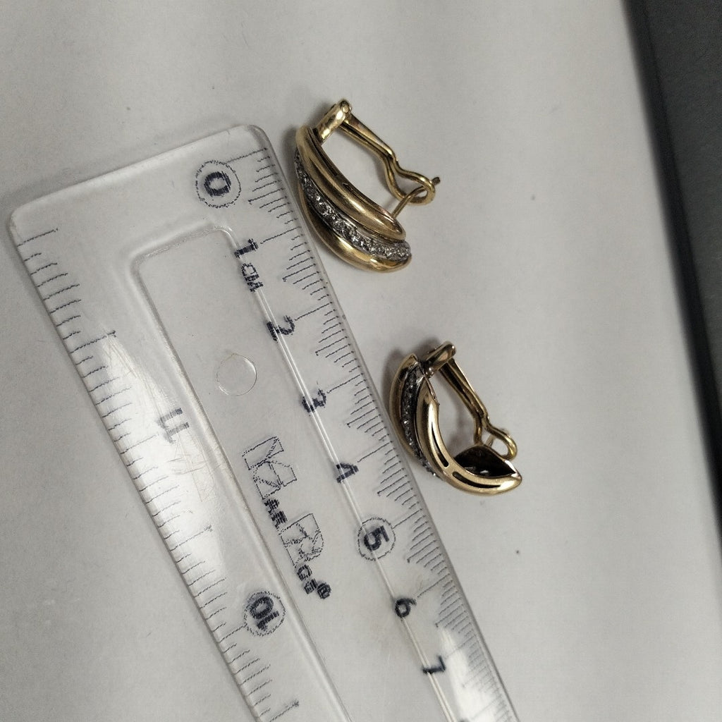 ARETES PAR ORO 14 K 7.9 GRMS (SEMINUEVO)
