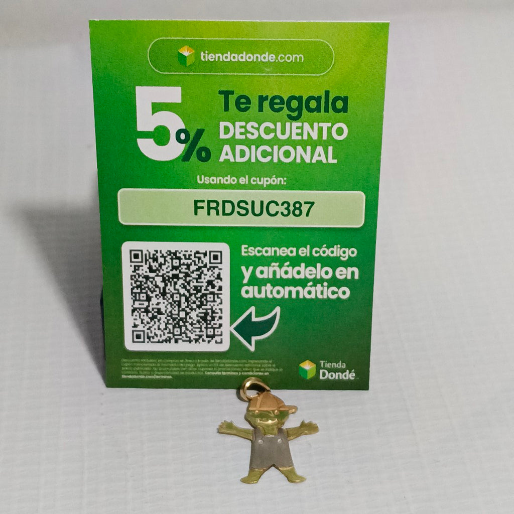 DIJE ORO 14 K 1.4 GRMS (SEMINUEVO)