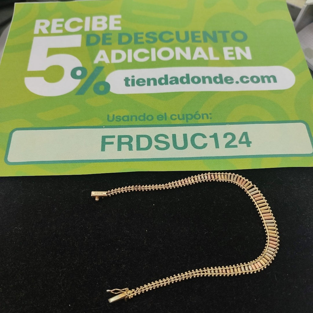PULSERA ORO 14 K 8,00 GRMS (SEMINUEVO)