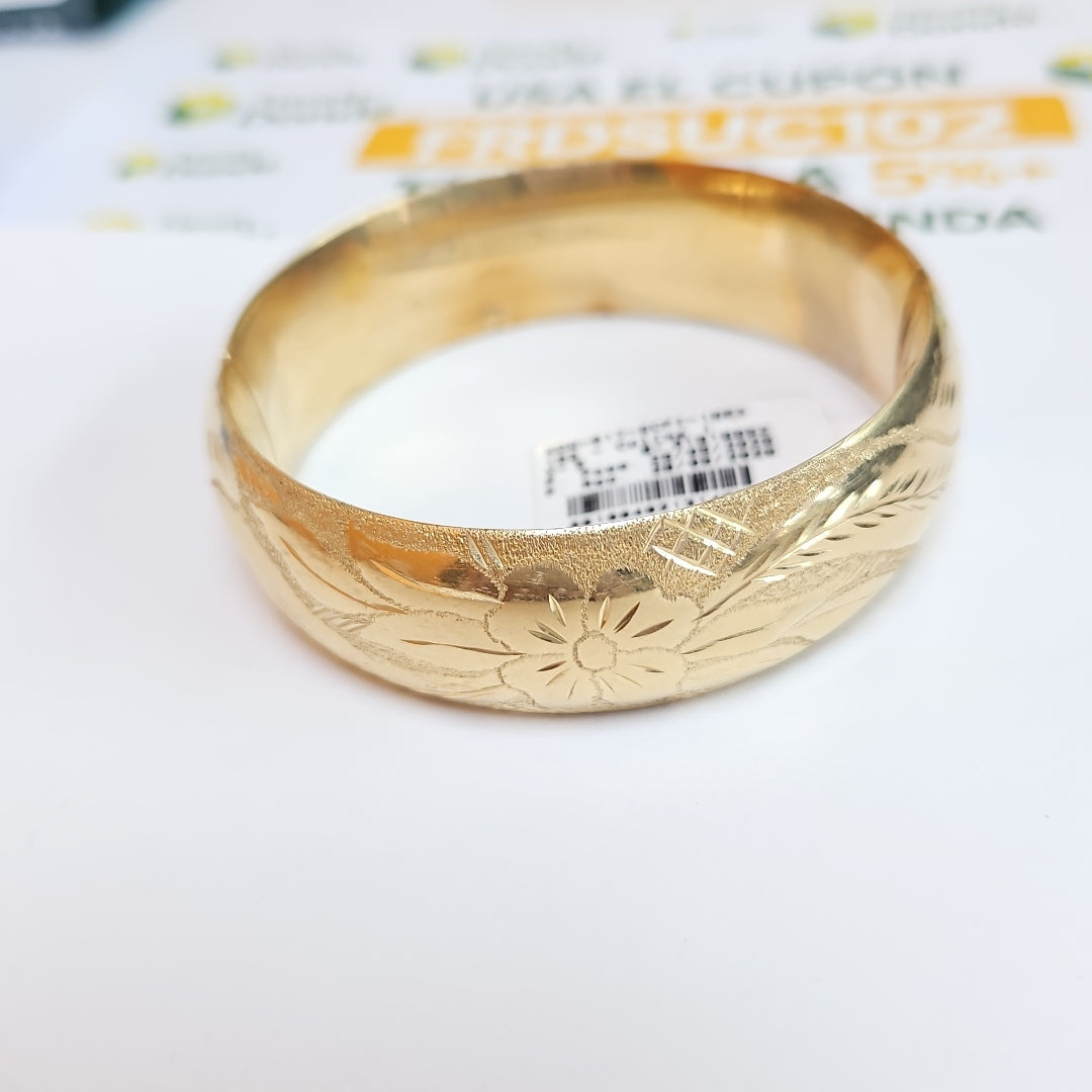 PULSERA RIGIDA ORO 14 K 29,50 GRMS (SEMINUEVO)