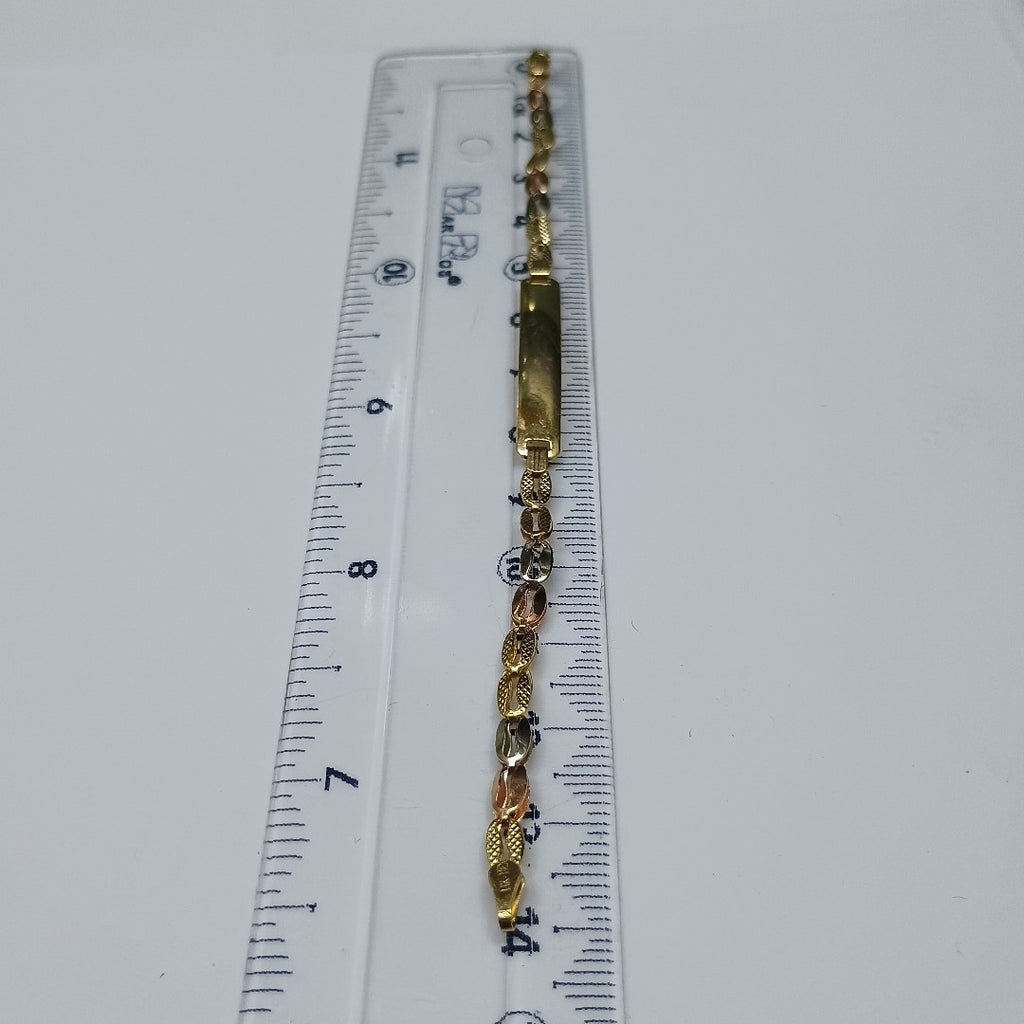 ESCLAVA ORO 14 K 3.1 GRMS (SEMINUEVO)