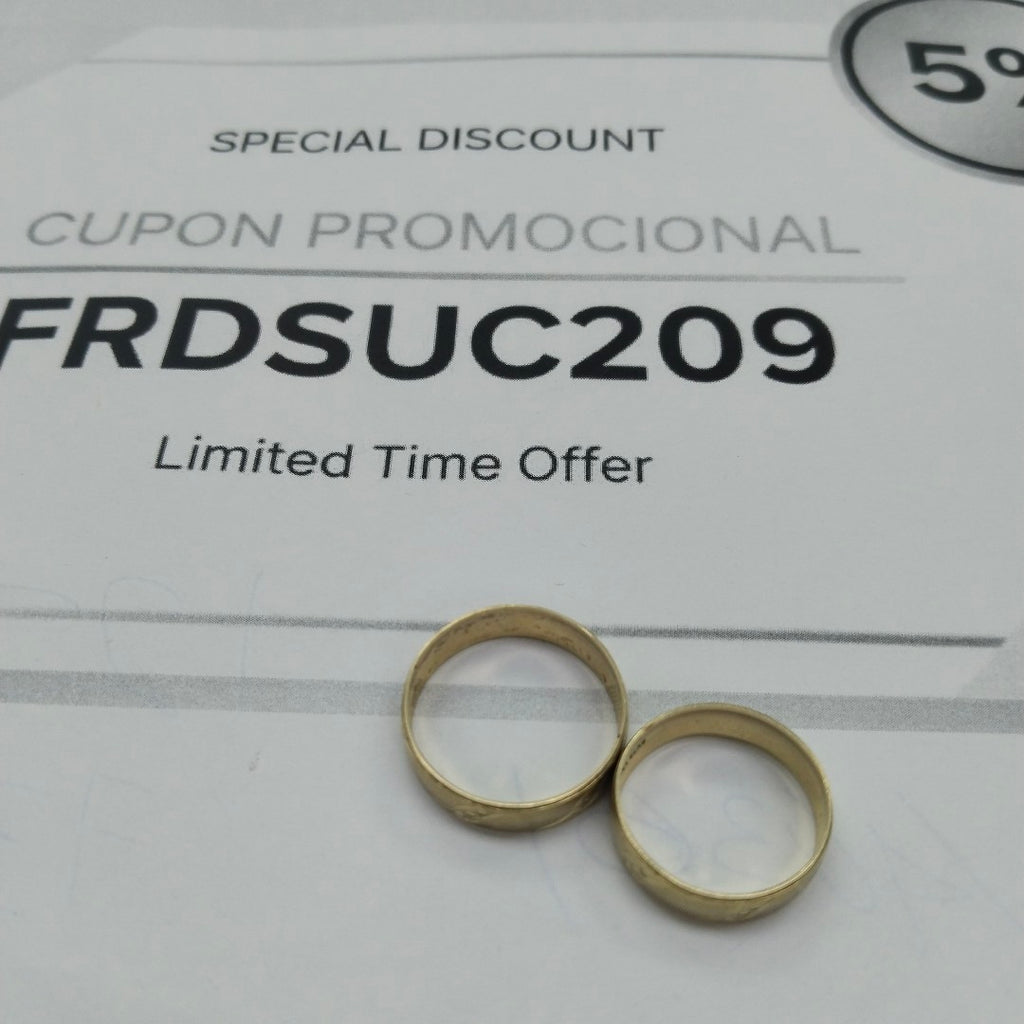 ARGOLLA ORO 10 K 3.8 GRMS (SEMINUEVO)
