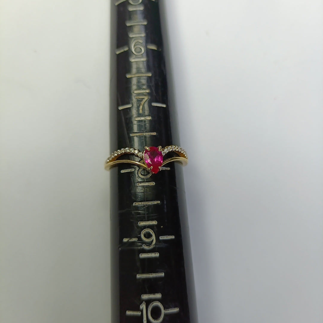 ANILLITO ORO 14 K 1.7 GRMS (SEMINUEVO)