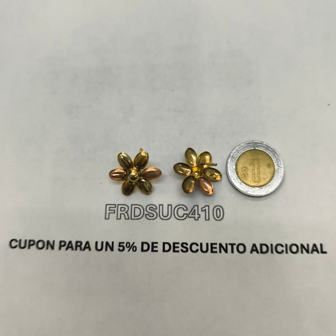 BROQUELES PAR ORO 10 K 2,00 GRMS (SEMINUEVO)