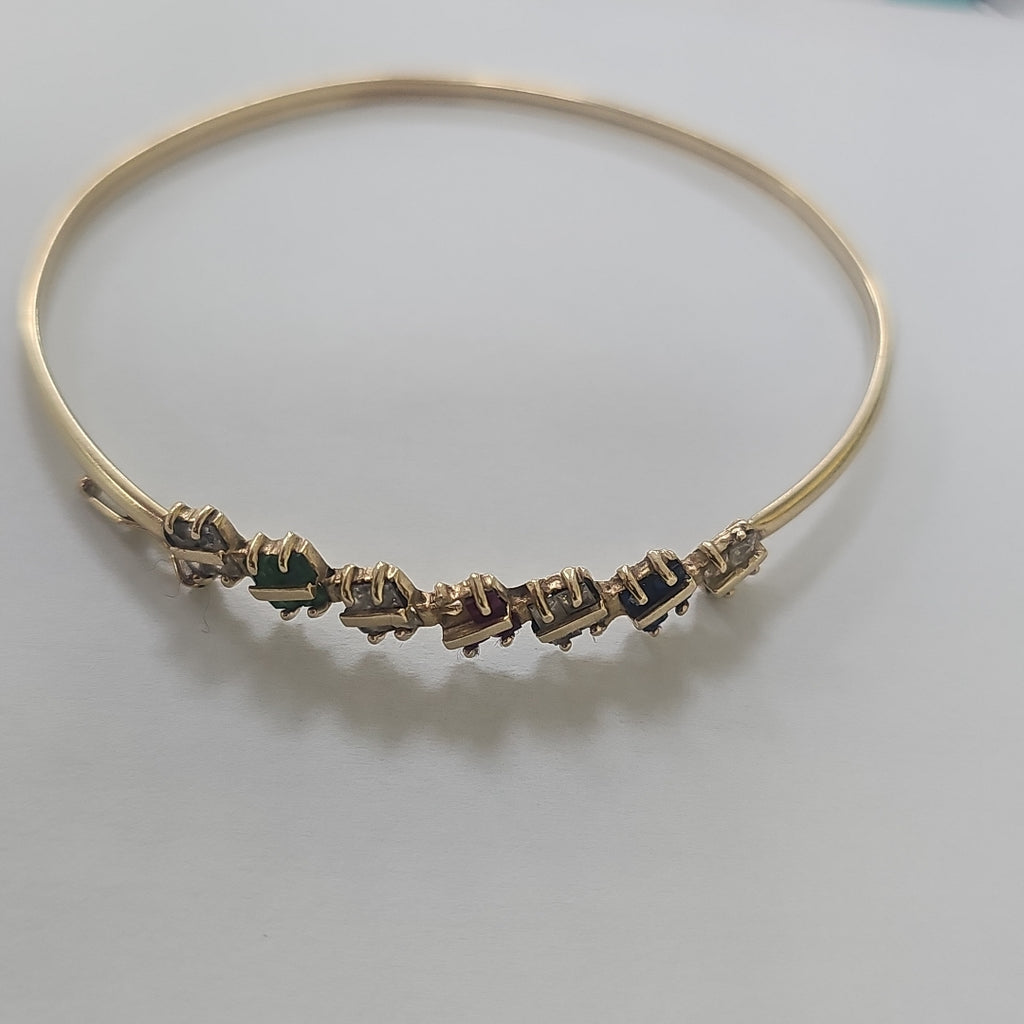BRAZALETE ORO 14 K 6.4 GRMS (SEMINUEVO)