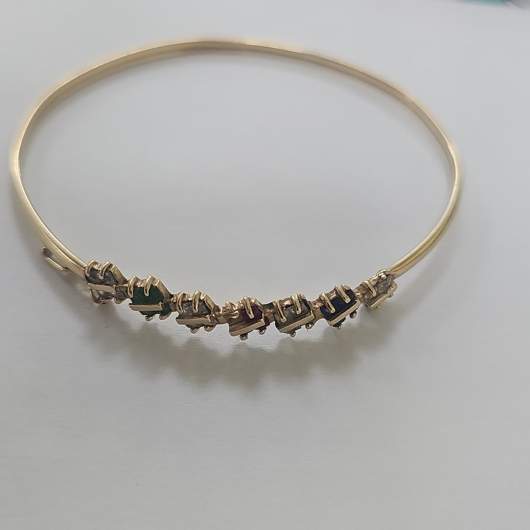 BRAZALETE ORO 14 K 6.4 GRMS (SEMINUEVO)