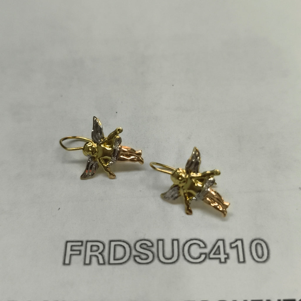 ARETES PAR ORO 14 K 1 GRMS (SEMINUEVO)