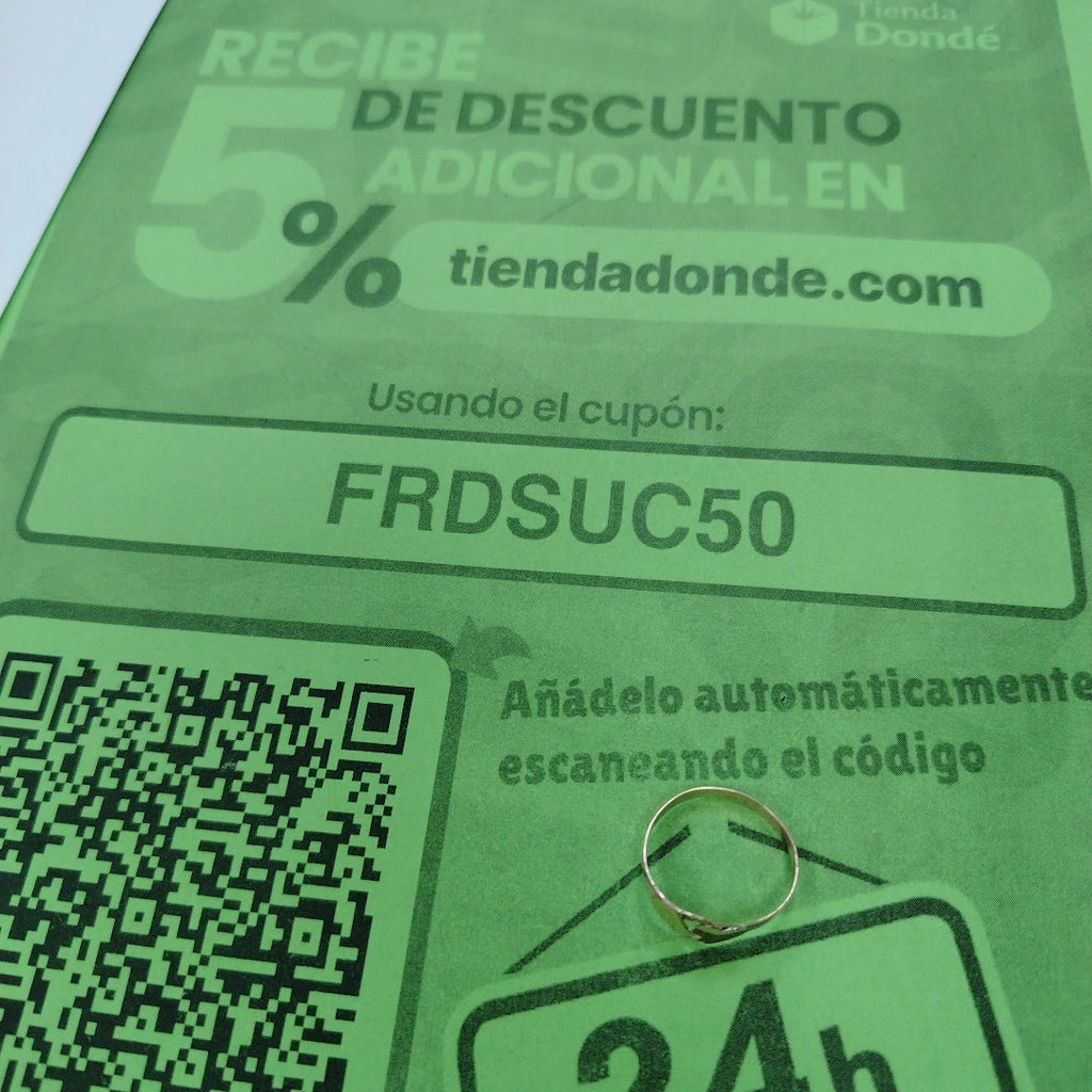 ANILLITO ORO 8 K 0.9 GRMS (SEMINUEVO)