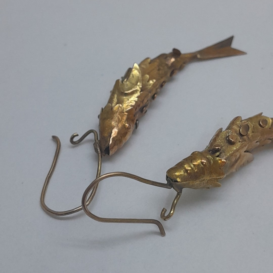 ARETES PAR ORO 8 K 3.2 GRMS (SEMINUEVO)