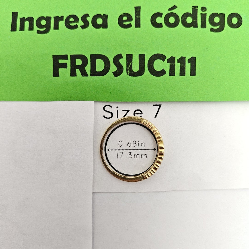 ANILLITO ORO 14 K 1,90 GRMS (SEMINUEVO)