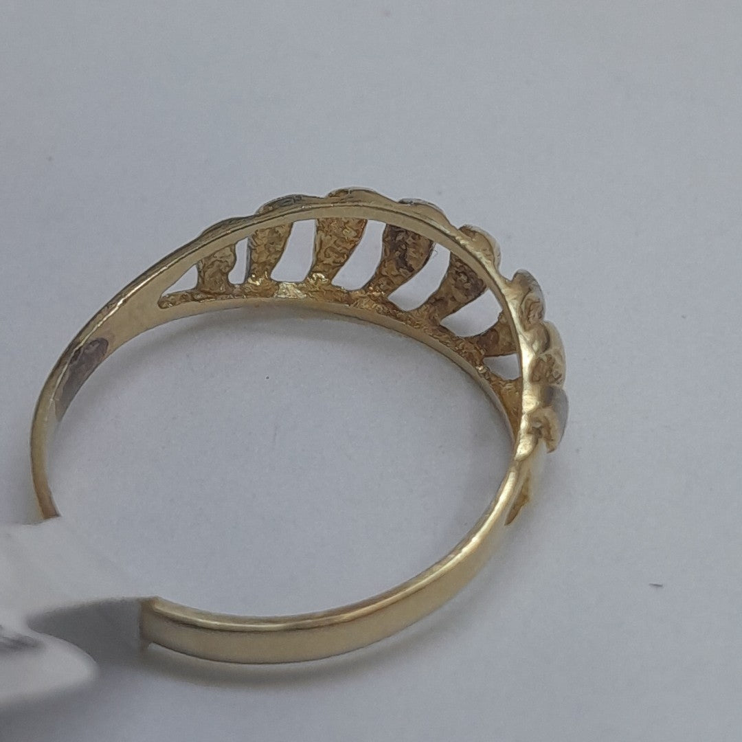 ANILLITO ORO, RODIADO 14 K 1.5 GRMS (SEMINUEVO)