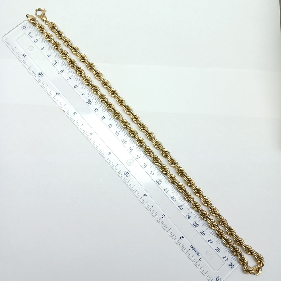 CADENA ORO 14 K 37.8 GRMS (SEMINUEVO)