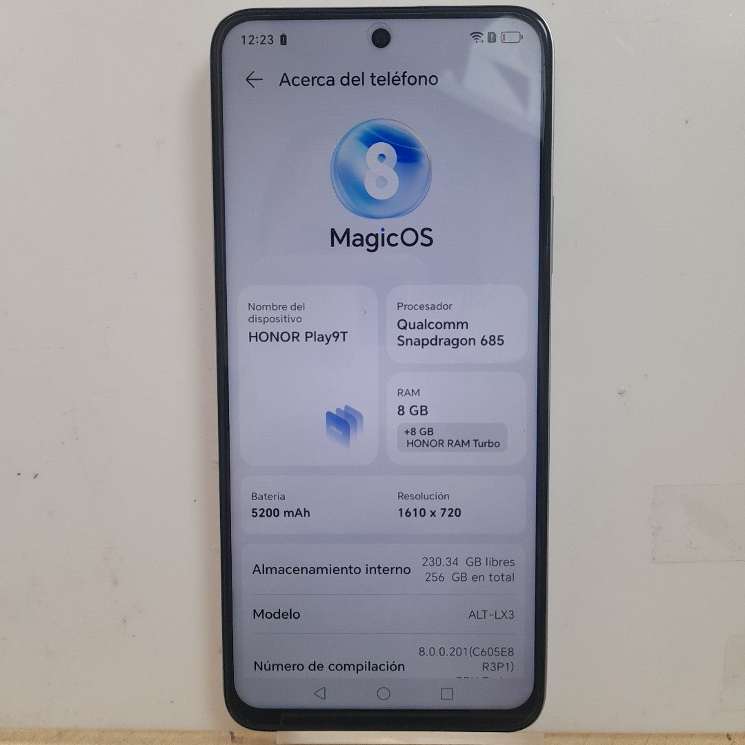 CELULAR HONOR X7C ALT-LX3 256 GB 8 GB RAM (SEMINUEVO)